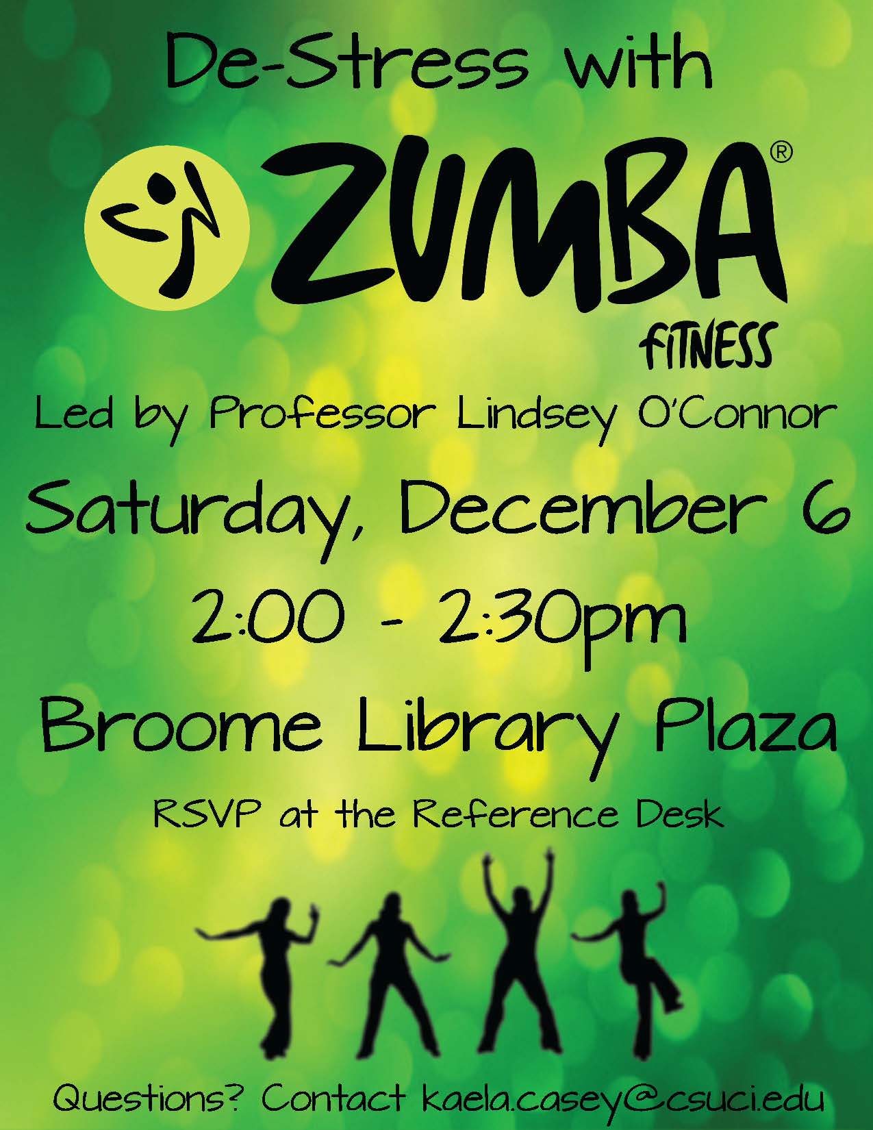 Zumba with Professor Lindsey O’Connor